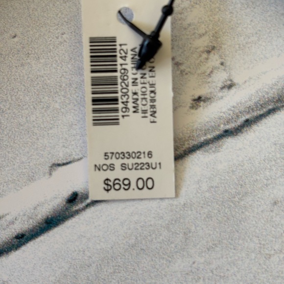 White House Black Market Black Clutch with Sunflower Design - Picture 7 of 10